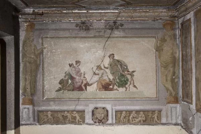 Giuseppe Teosa-100-Scene della vita di Cupido - Palazzo Averoldi, Brescia 1